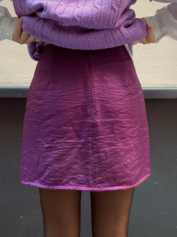 Dream Purple Mini Skirt