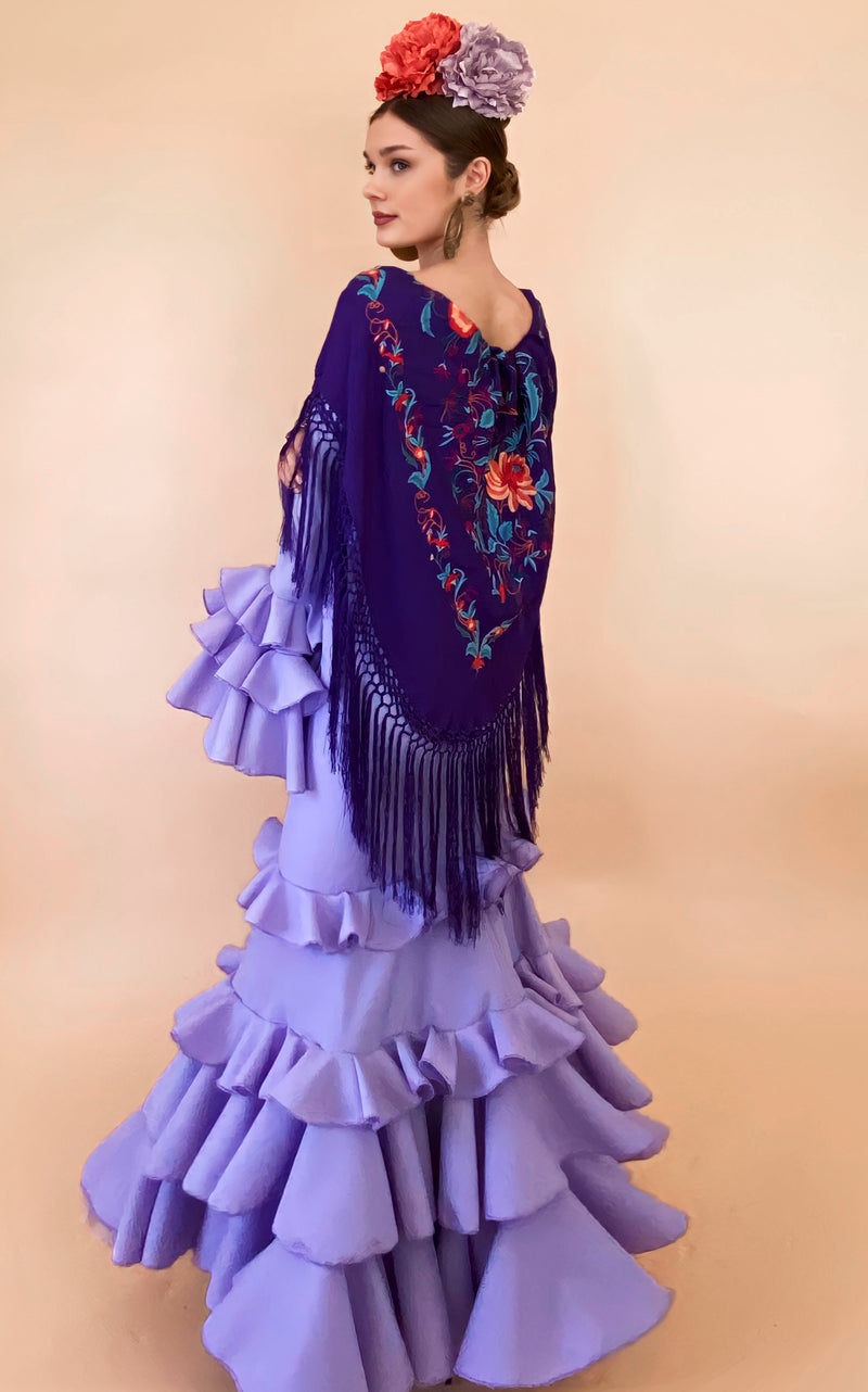 Mantón violeta