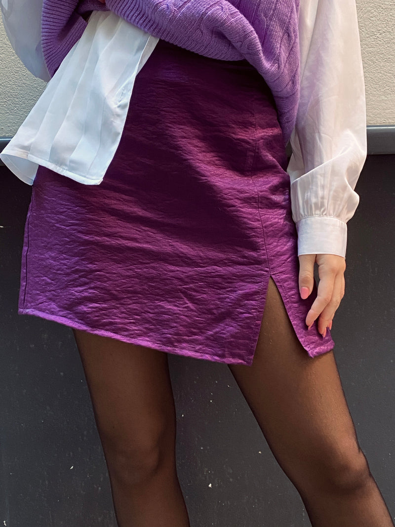 Dream Purple Mini Skirt