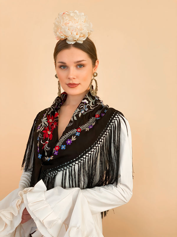 Mantón negro